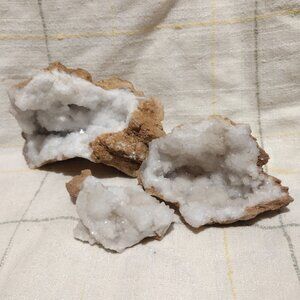 Calcite Quartz Crystal Geode
